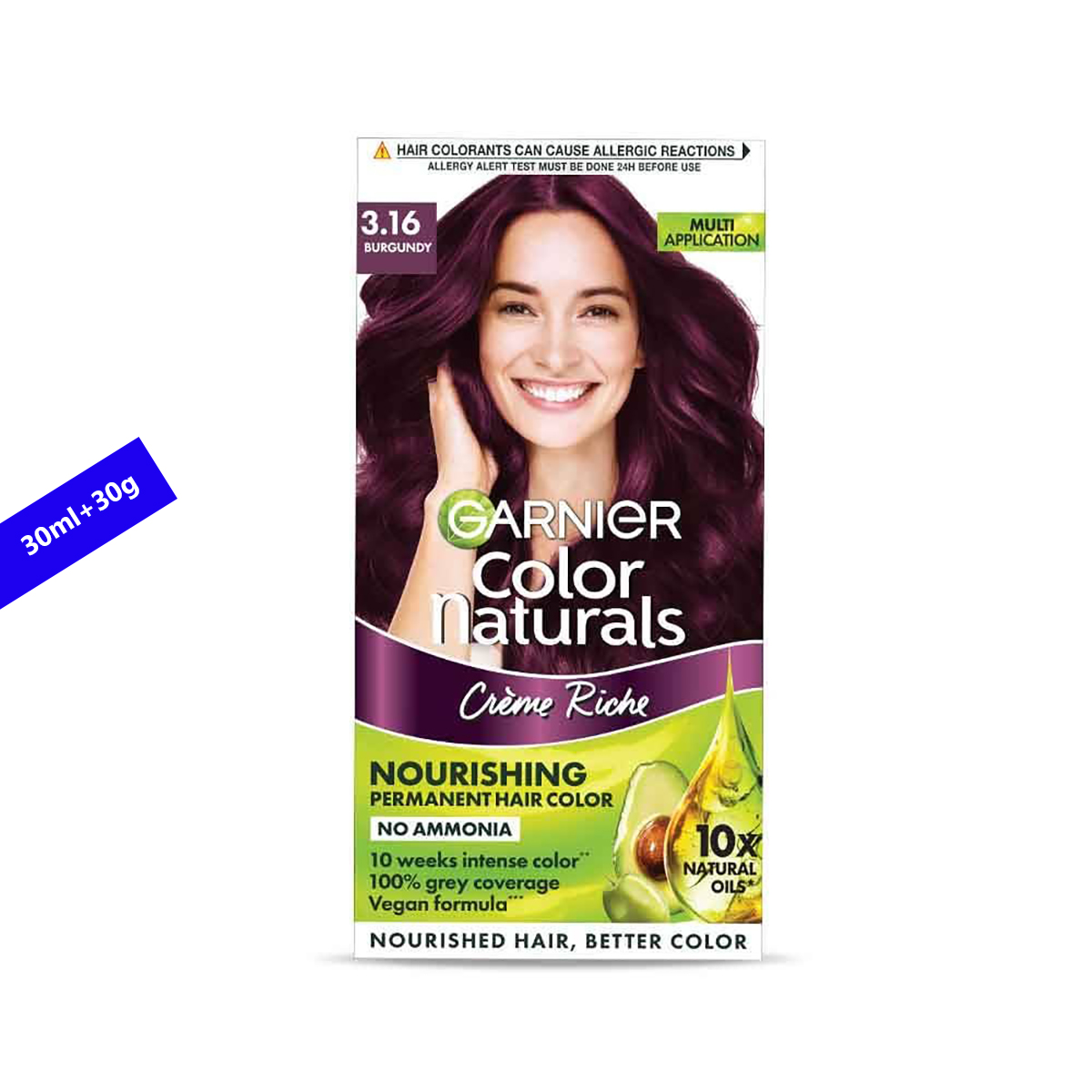 Garnier Color Naturals 3.16 Burgundy Hover Image