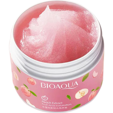 Bioaqua Peach Extract Fruit Acid Exfoliating Face Gel Cream 140g Hover Image