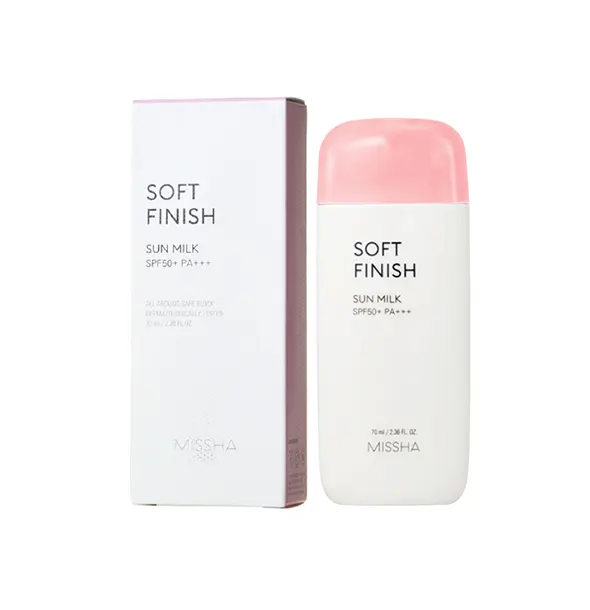 Missha Soft Finish Sun Milk SPF50+ 70ml Hover Image