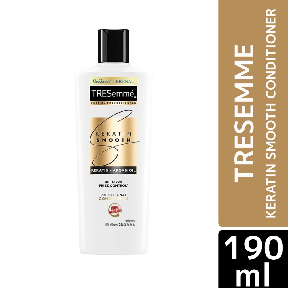 Tresemme Keratin Smooth Conditioner 190ml Hover Image
