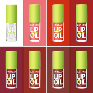 Beauty Glazed Glow Lip Oil Hydrating Shine Hover Image