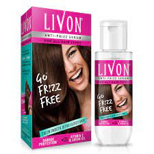 Livon Hair Serum Smooth & Glossy Frizz-Free - 100ml (India) Hover Image