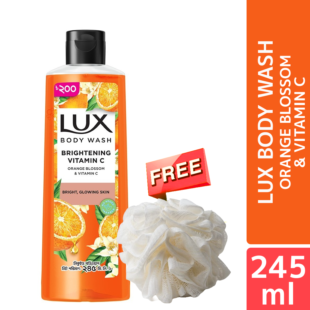 Lux Body Wash Orange Blossom & Vitamin C 245ml Main Image