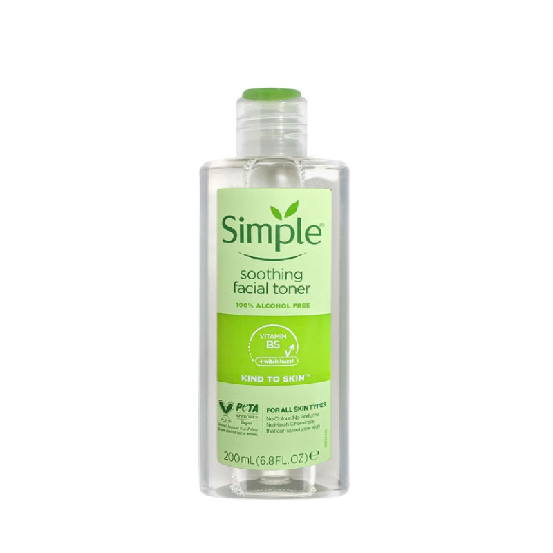 Simple Kind To Skin Soothing Facial Toner 200ml Main Image