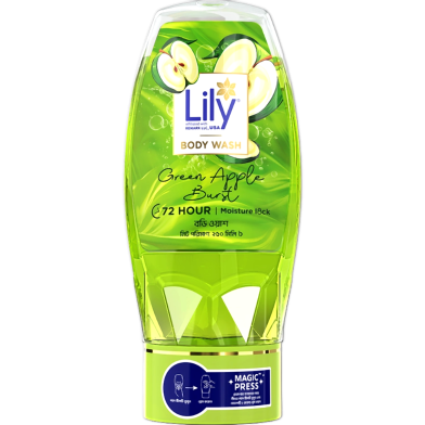 Lily Green Apple Burst Body Wash Main Image