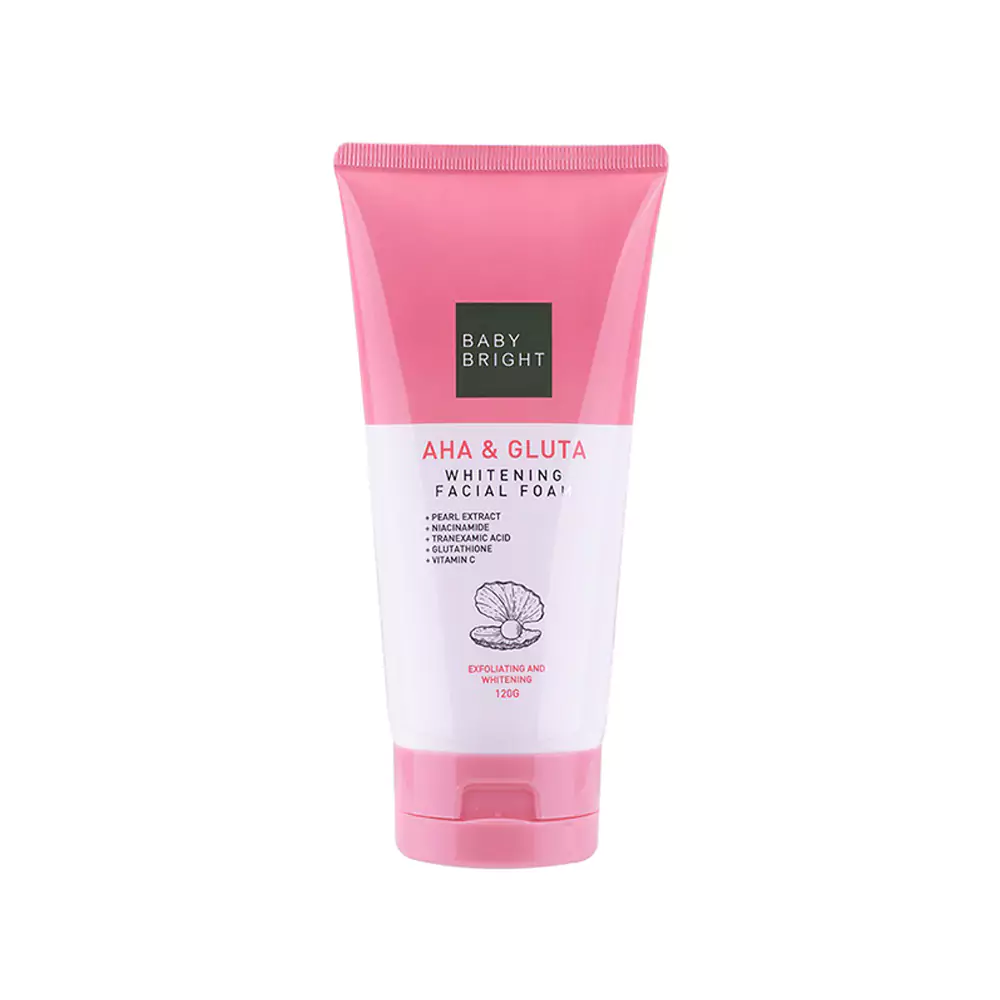 BABY BRIGHT AHA Gluta Whitening Facial Foam BABY BRIGHT AHA Gluta Whitening Facial Foam Main Image