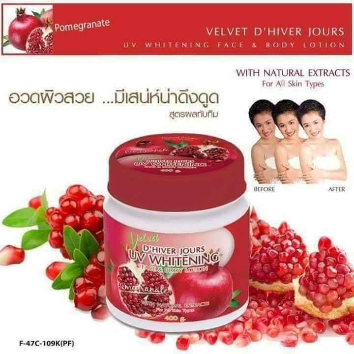 D'Hiver jours uv whitening face & body lotion Main Image