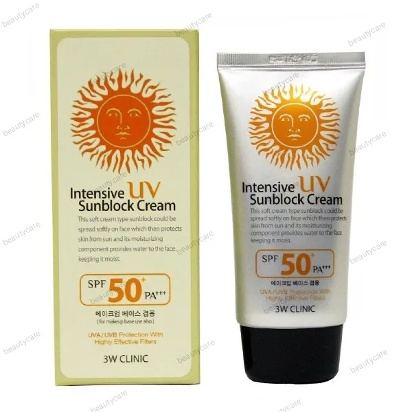 3w clinic intensive uv sunblock cream price in Bangladesh Main Image