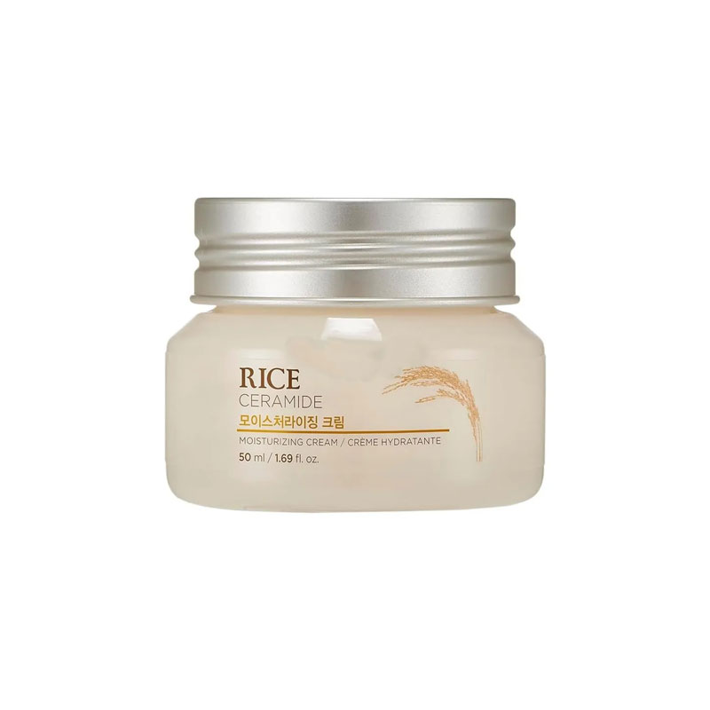 The Face Shop Rice & Ceramide Moisturizing Cream Main Image