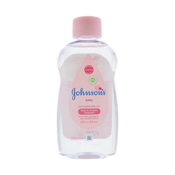 Johnson's Baby Oil 200ml Main Image