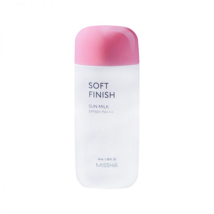 Missha Soft Finish Sun Milk SPF50+ 70ml Main Image
