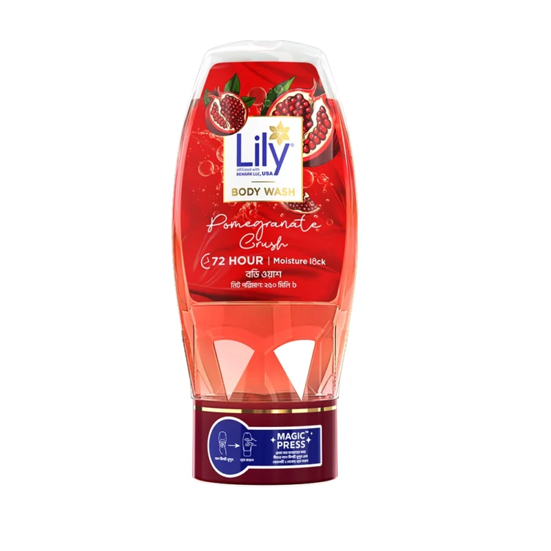 Lily Pomegranate Crush Body Wash 250ml Main Image